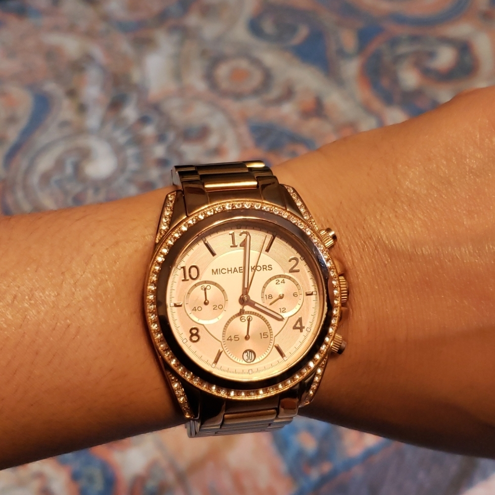 Michael kors watch mk5263 used